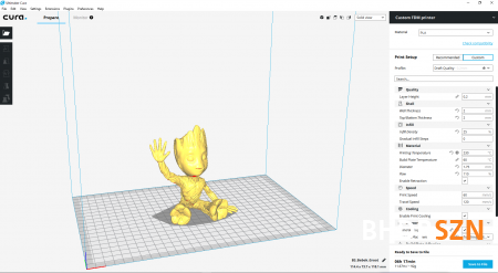 Groot - 3D Model - 3D Yazıcı baskısı hazır - Detaylı Tasarım