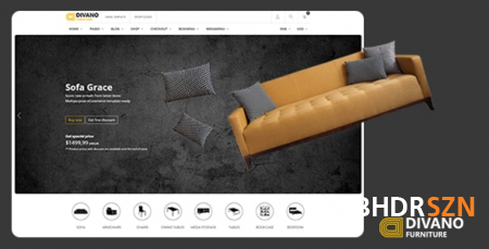 Divano V1.0 - Furniture Html Tasarım - Ücretsiz