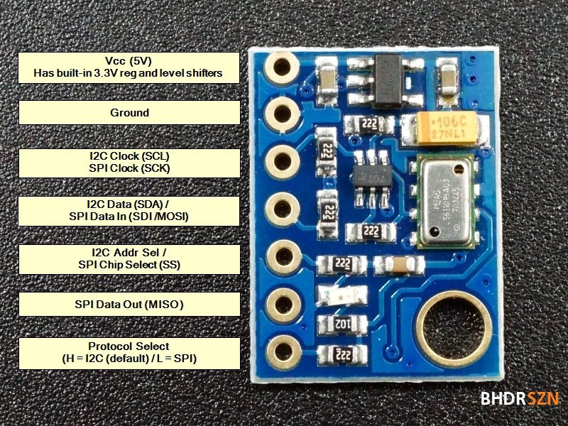 MS5611-01b / Gy-63 Basınç Sensörü Arduino İle Kullanımı